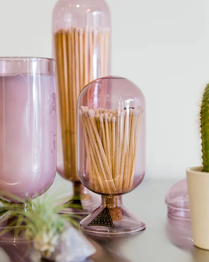 Handblown Glass Cloche Match Striker