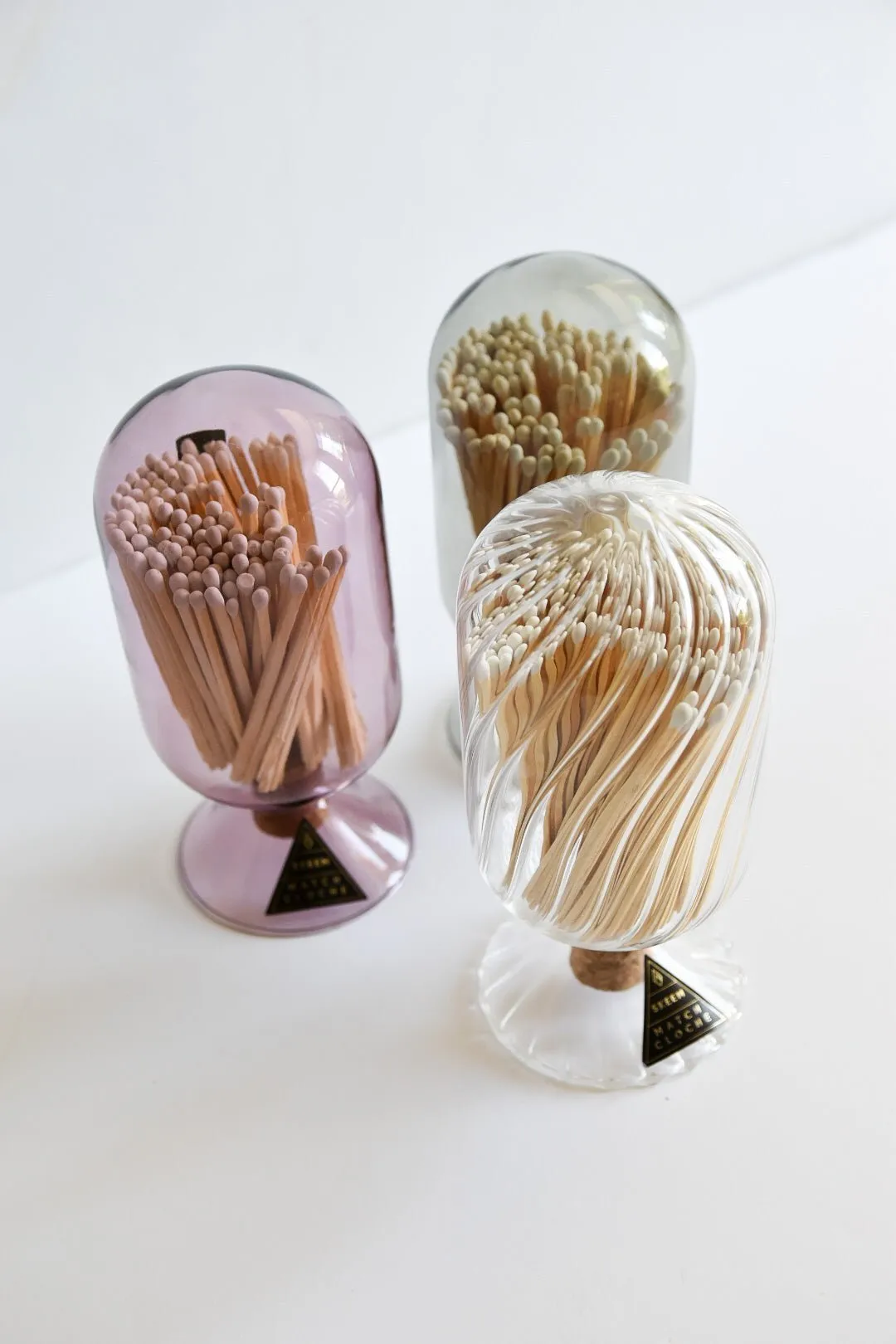 Handblown Glass Cloche Match Striker