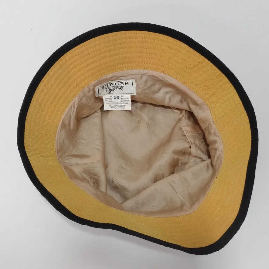 Hermes Black Bucket Hat