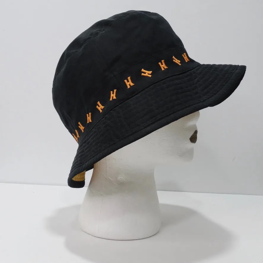 Hermes Black Bucket Hat