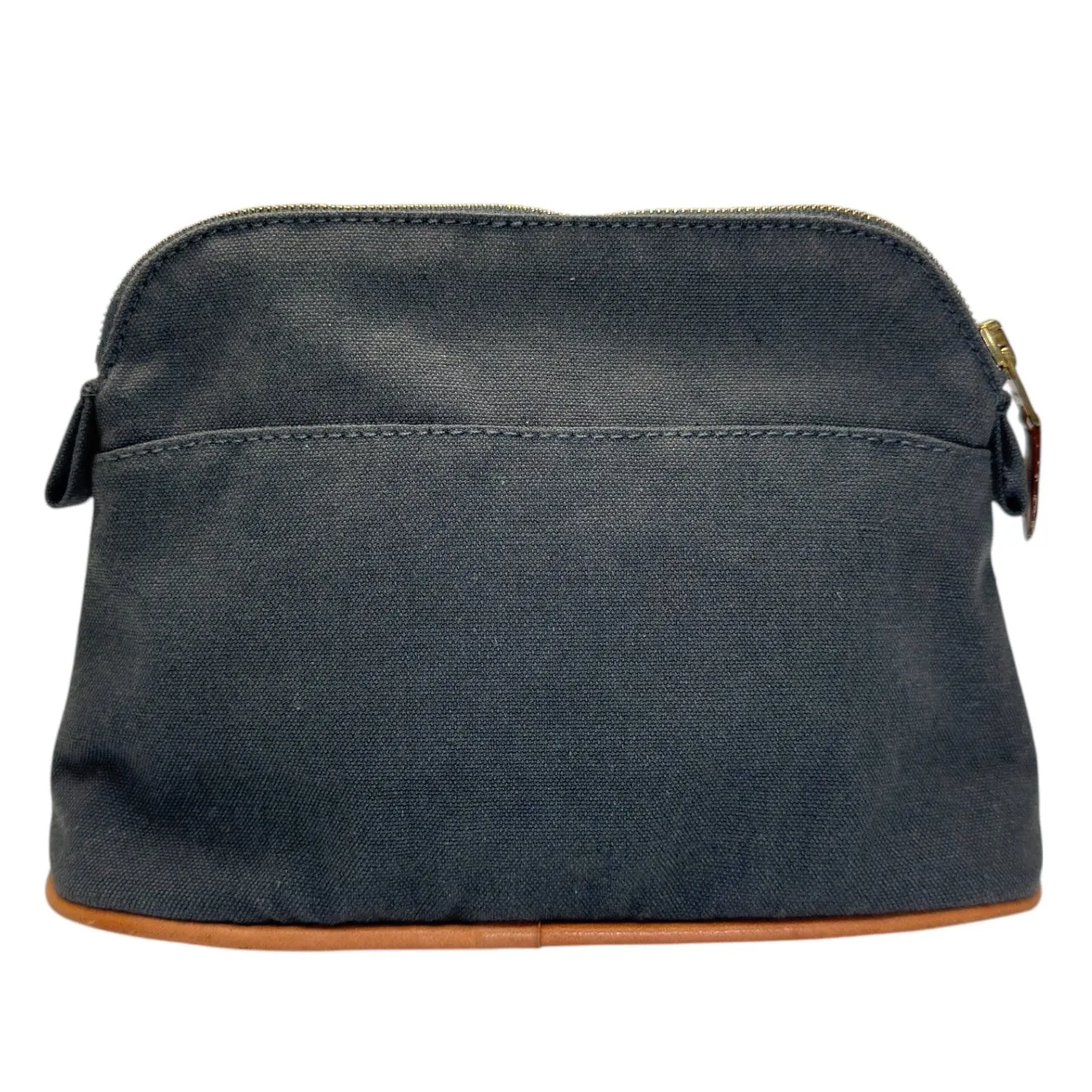 HERMES Canvas Bolide Travel Case - Grey