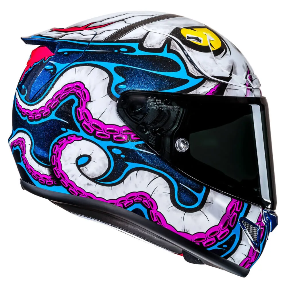 HJC RPHA 12 Helmet Kraken MC28 Blue / Purple