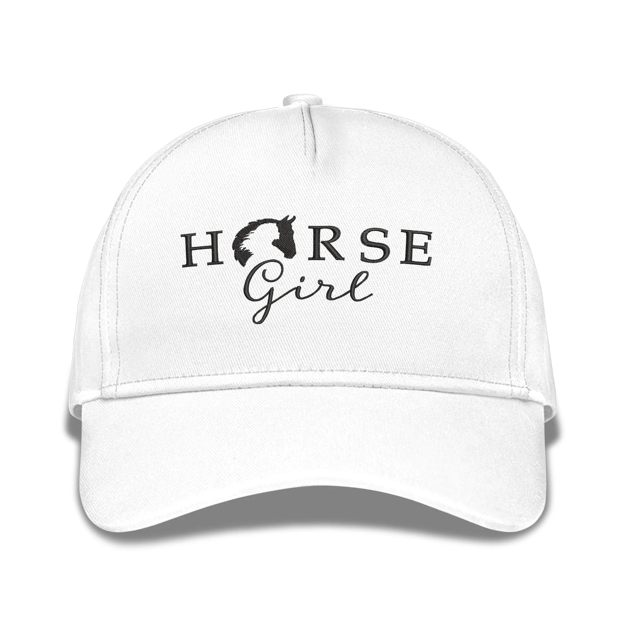 Horses Girl Embroidered Baseball Caps ver 2