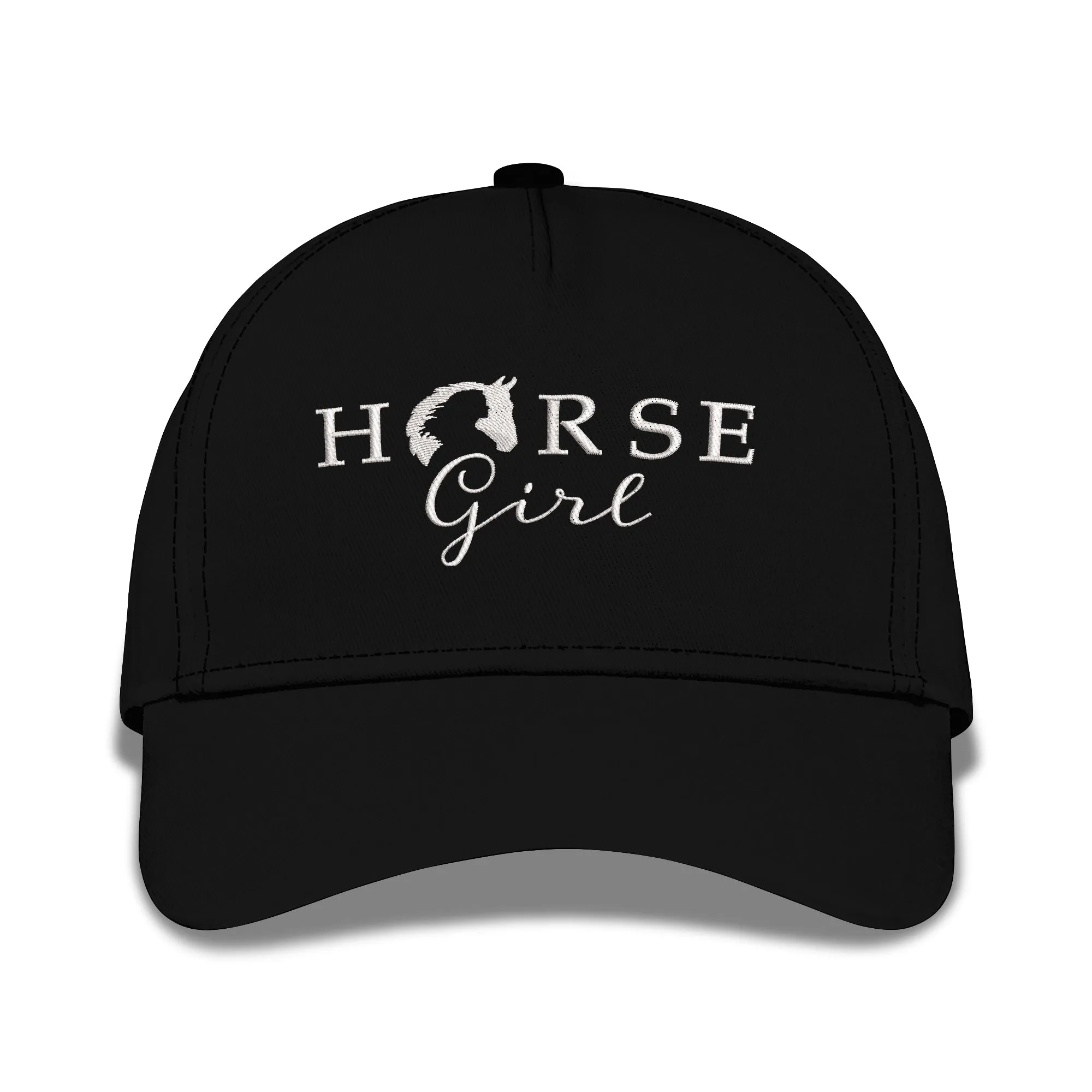 Horses Girl Embroidered Baseball Caps ver 2