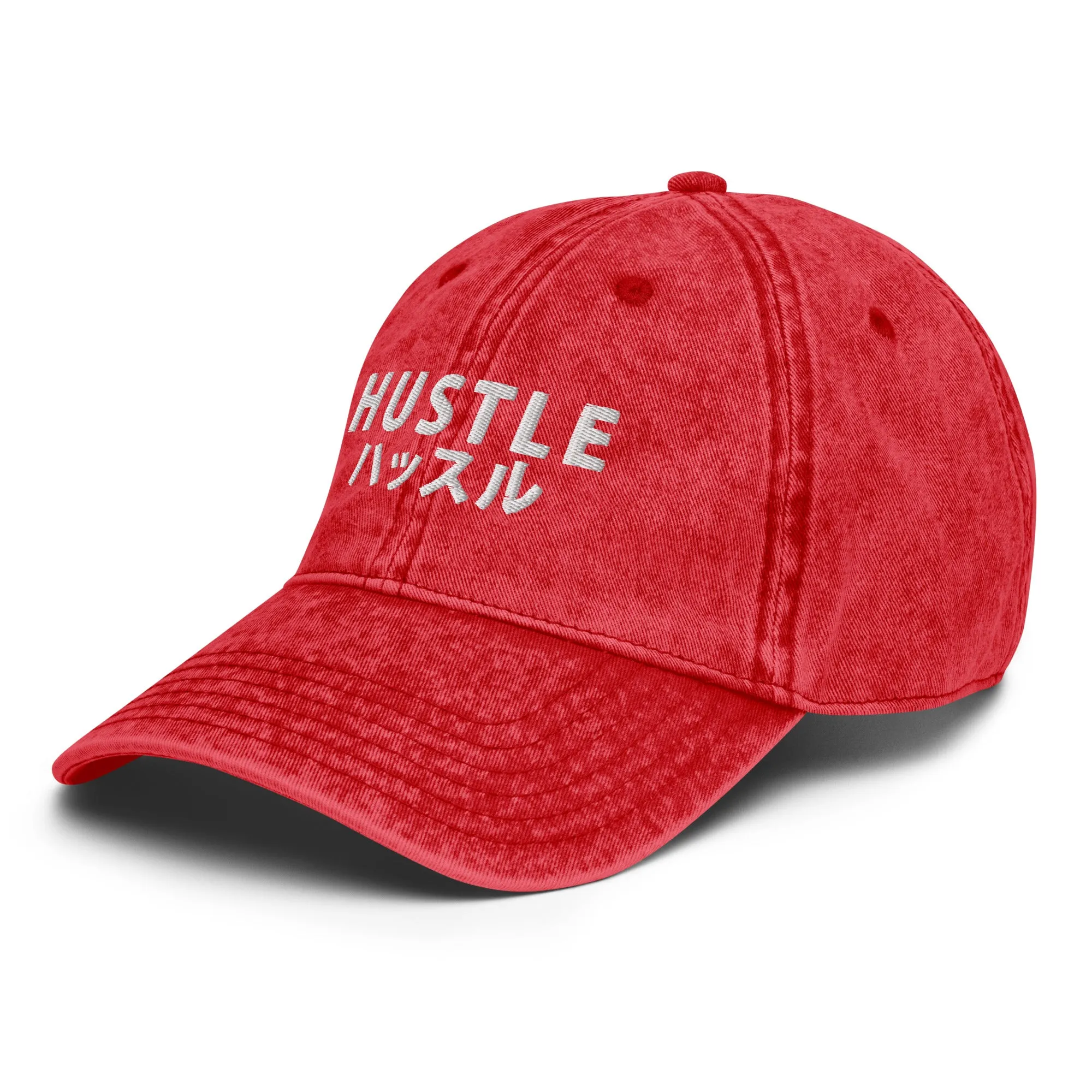 Hustle Vintage Cotton Twill Cap