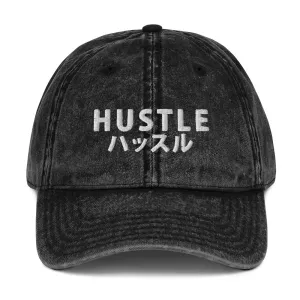 Hustle Vintage Cotton Twill Cap