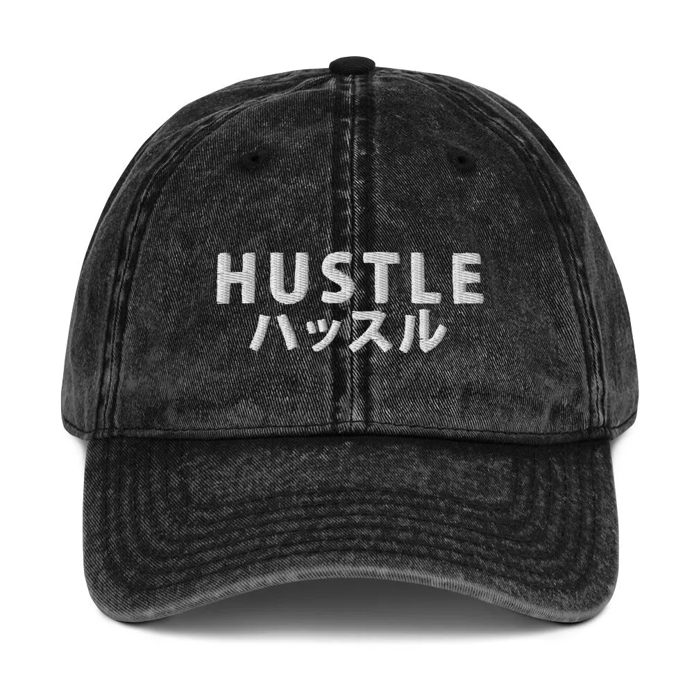 Hustle Vintage Cotton Twill Cap