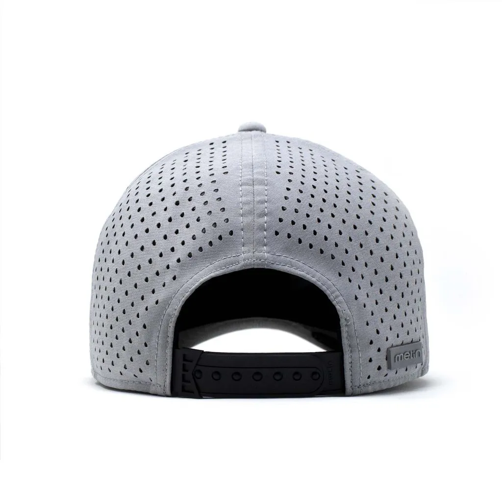 Hydro A-game Performance Snapback Hat - Grey