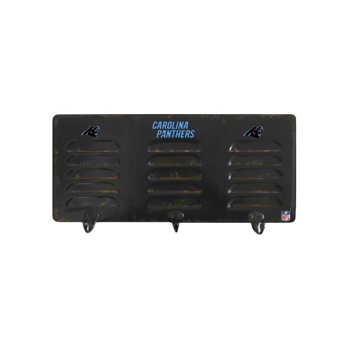 Imperial Carolina Panthers 3 Hook Metal Locker Coat Rack