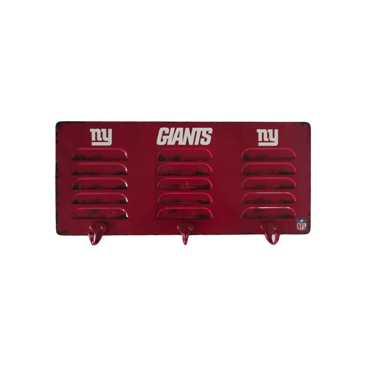 Imperial New York Giants 3 Hook Metal Locker Coat Rack