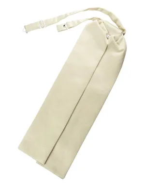 Ivory Luxury Satin Ascot
