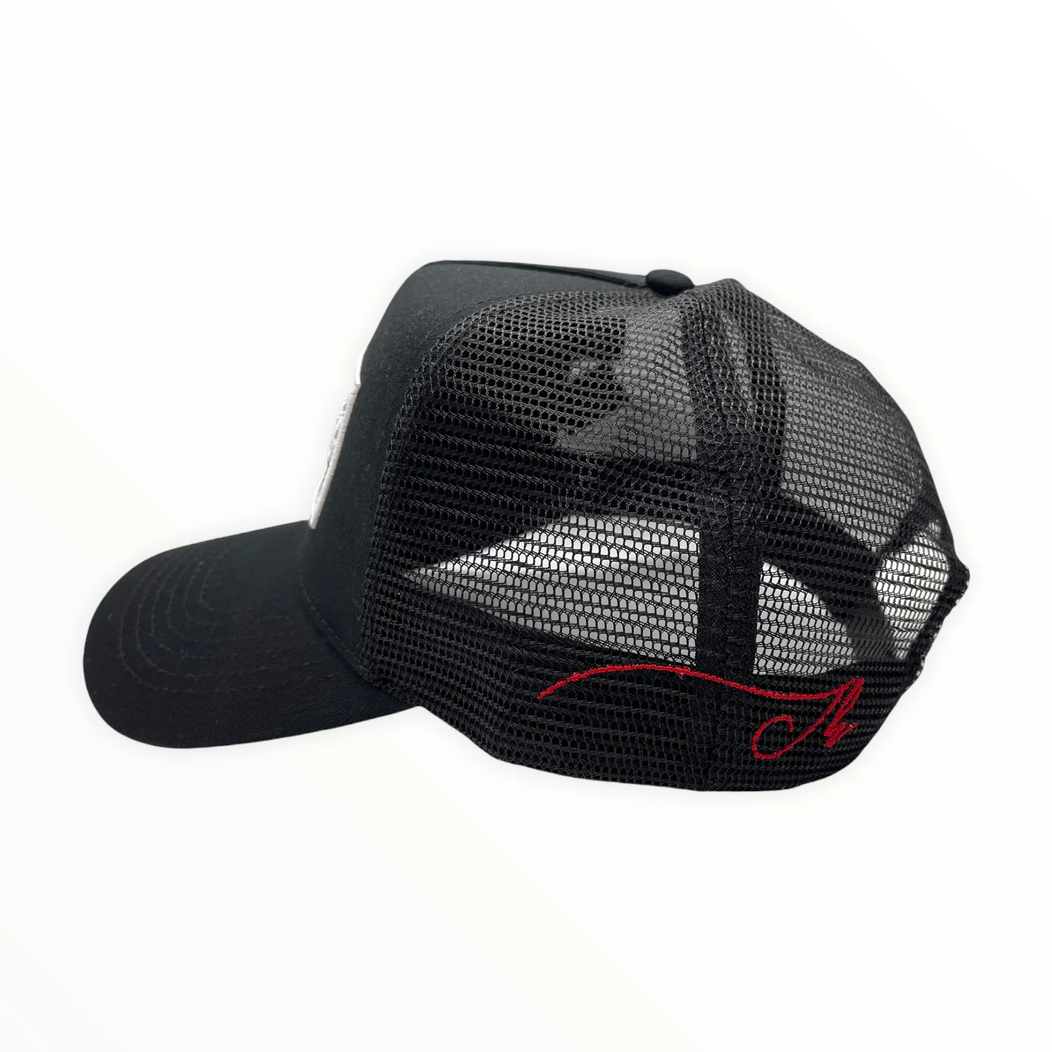 Jerghats Square Trucker Hat w/pins