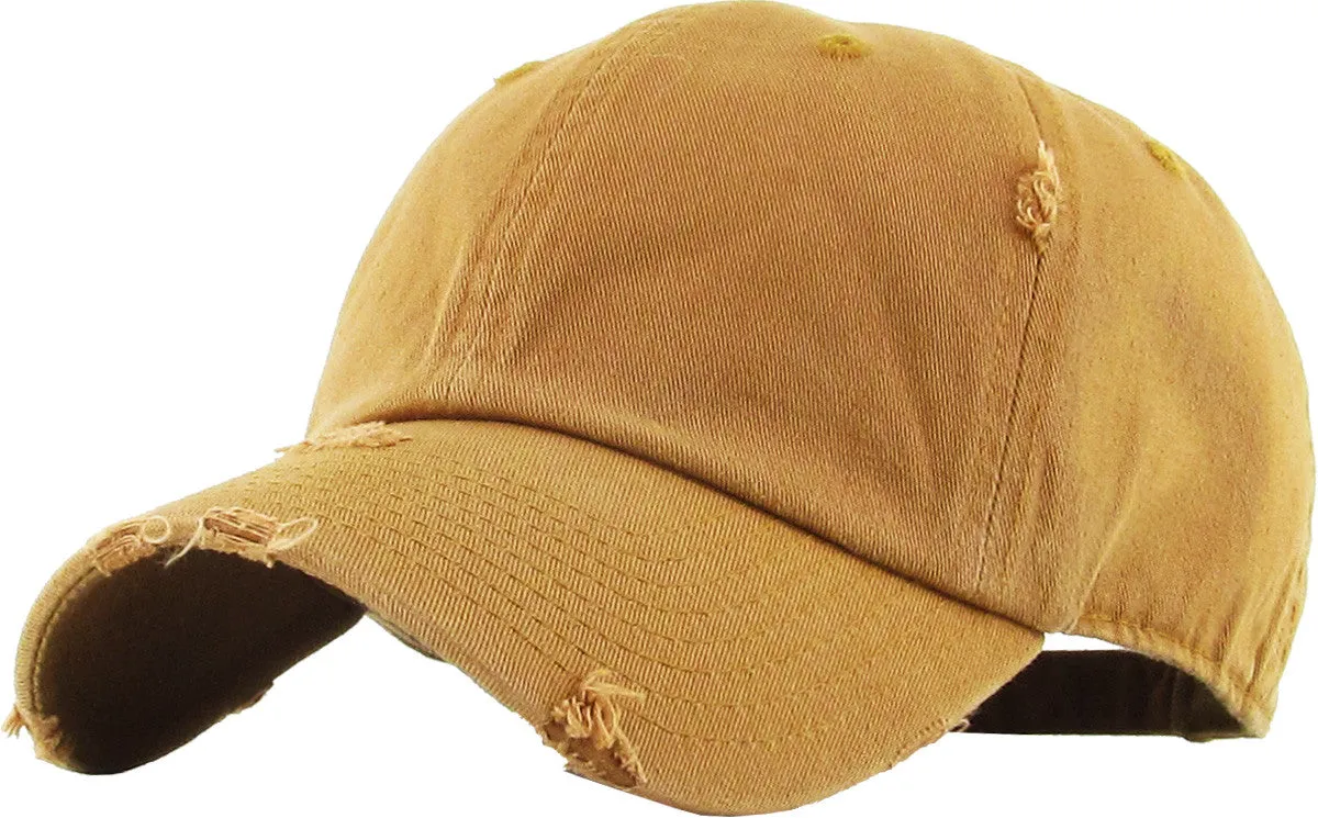 KB-VINTAGE-Vintage Washed Dad Cap