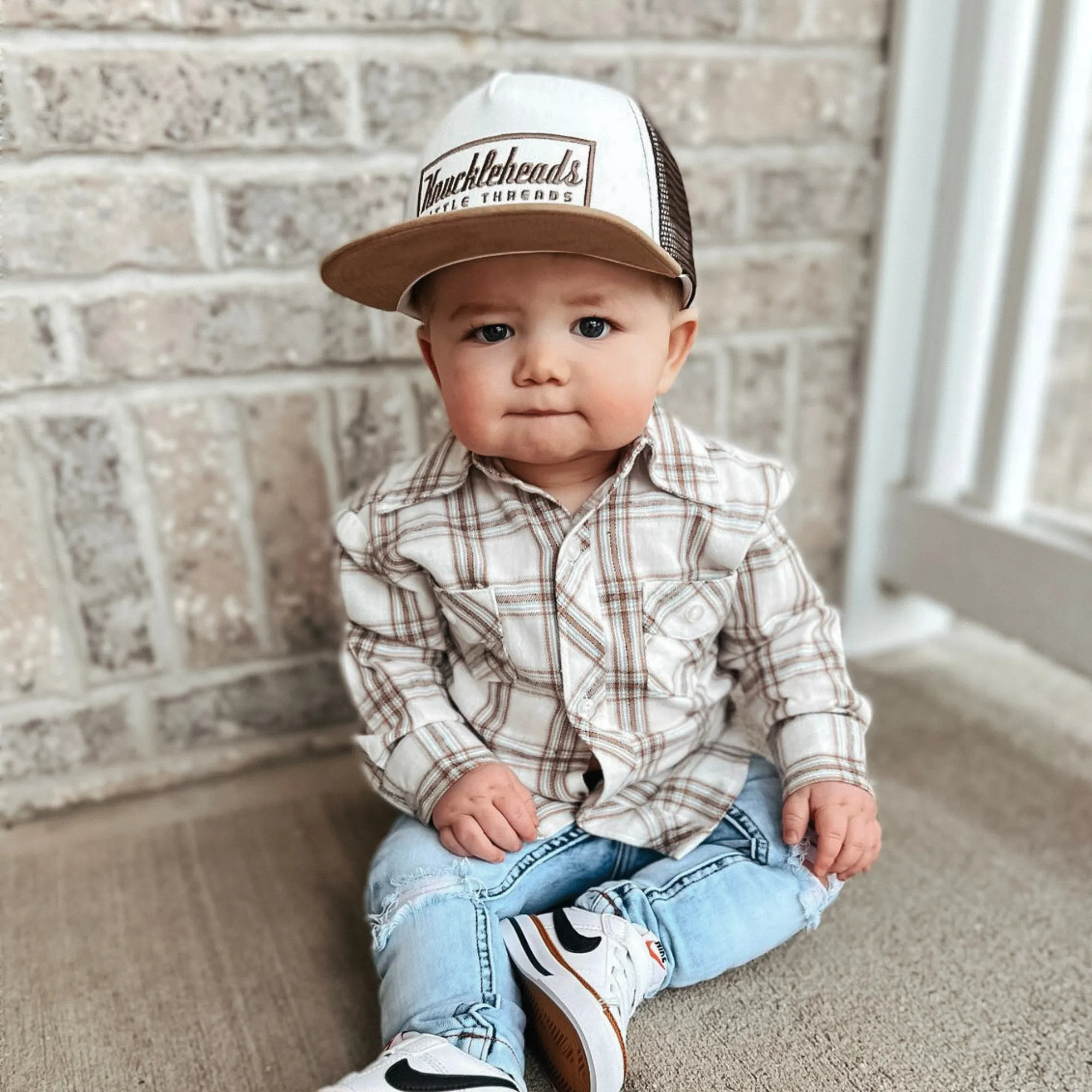 Knuckleheads  Infant Snapbacks Earth Tone Bundle