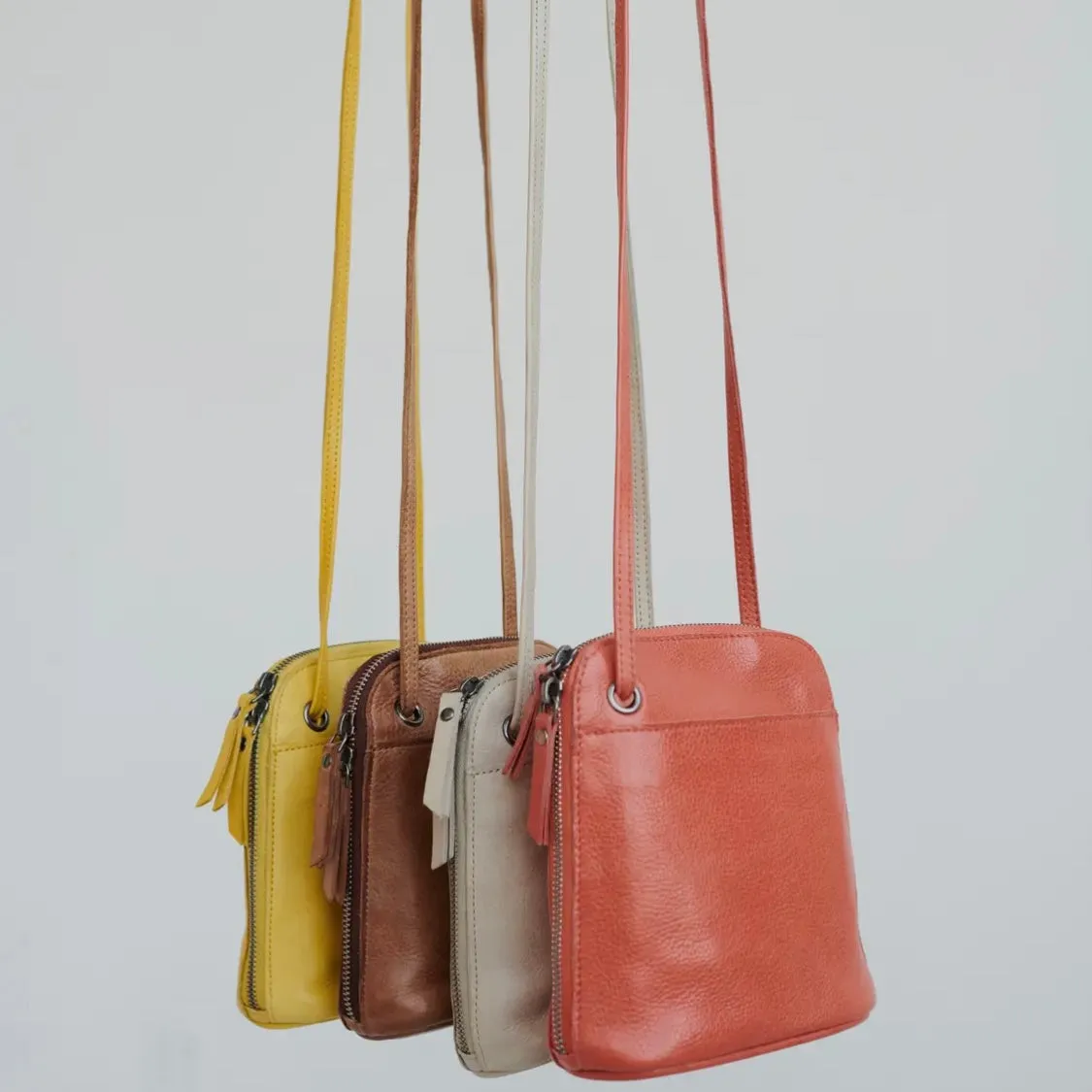 Lily Crossbody leather bag