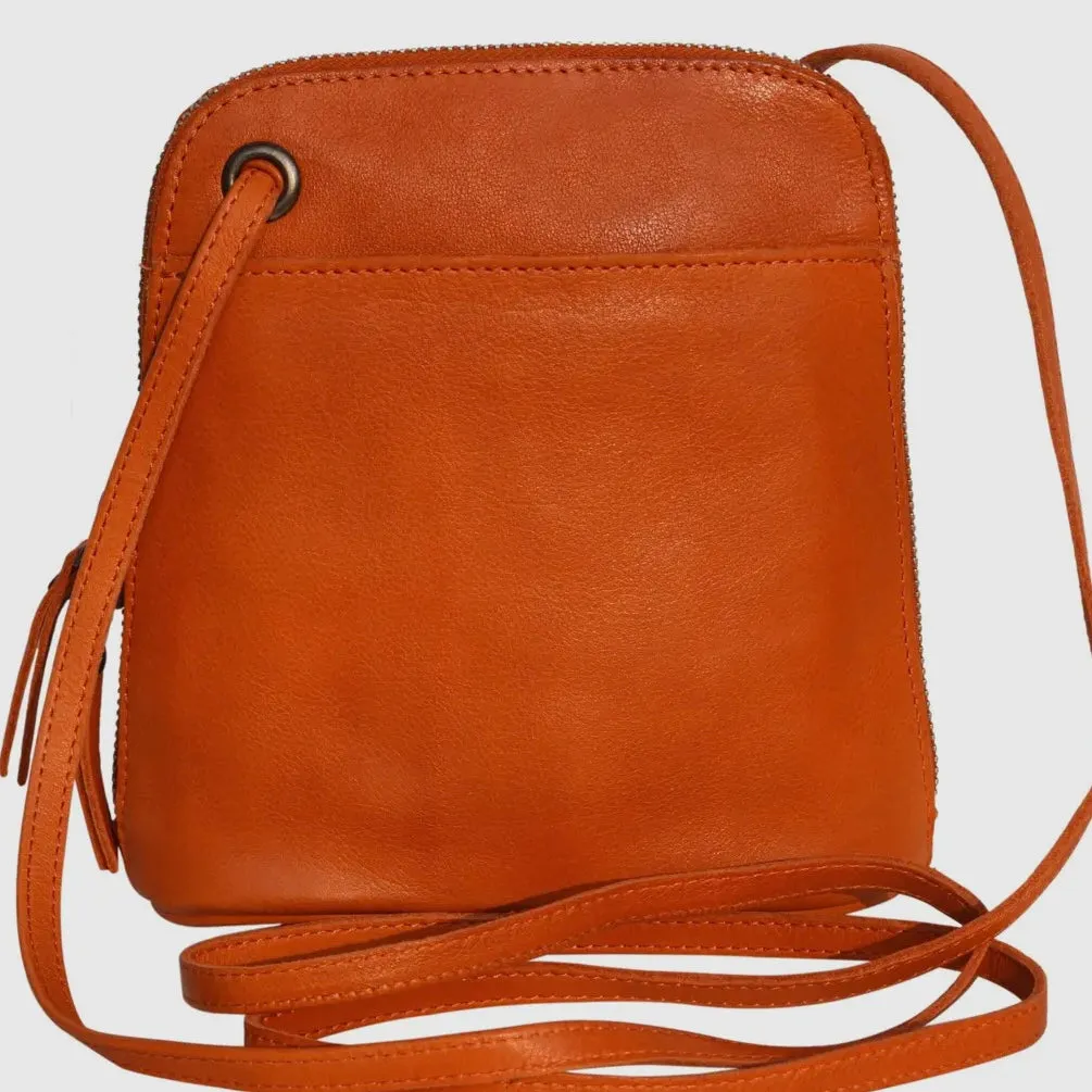 Lily Crossbody leather bag