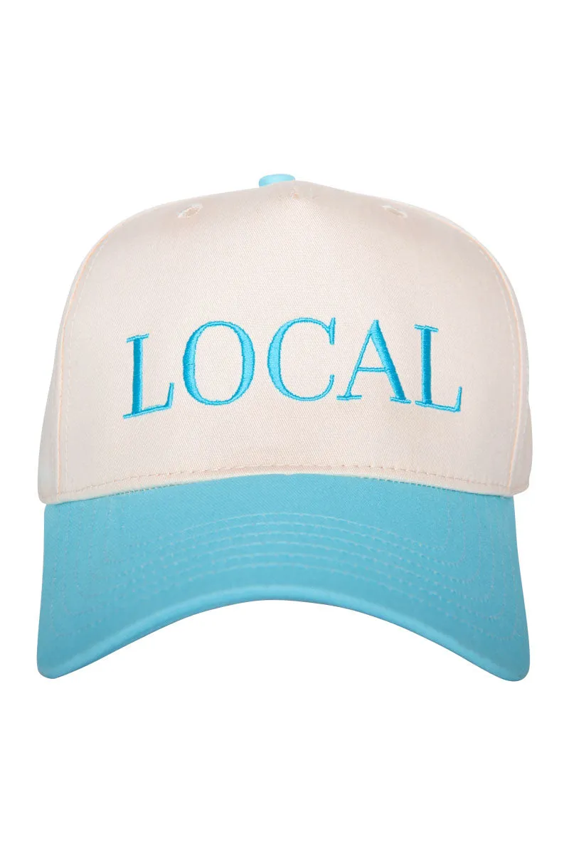 LOCAL Two-Toned Retro Vintage Hat  By Katydid