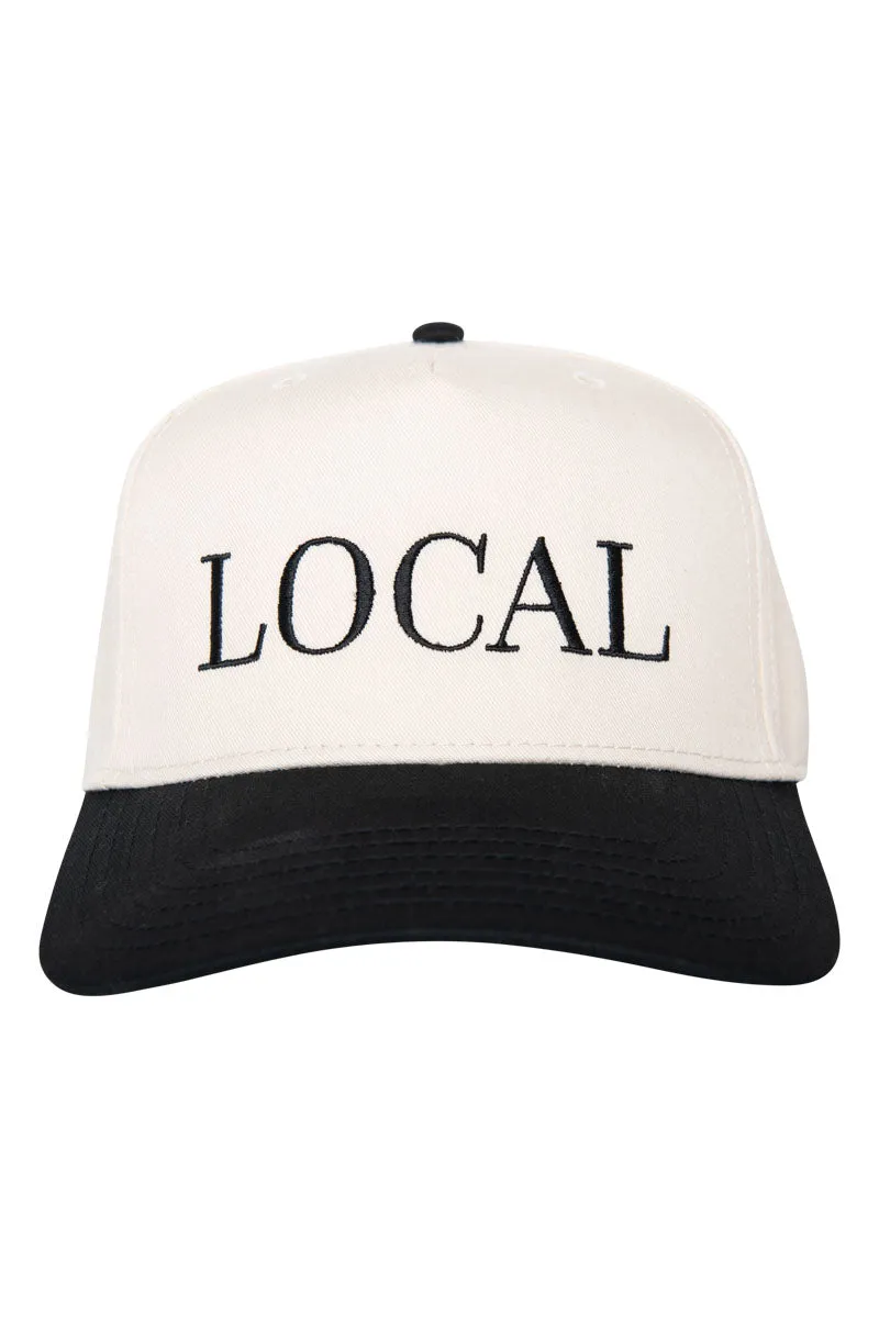 LOCAL Two-Toned Retro Vintage Hat  By Katydid