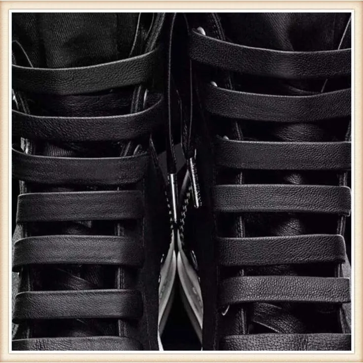 Luxury Leather Shoelaces