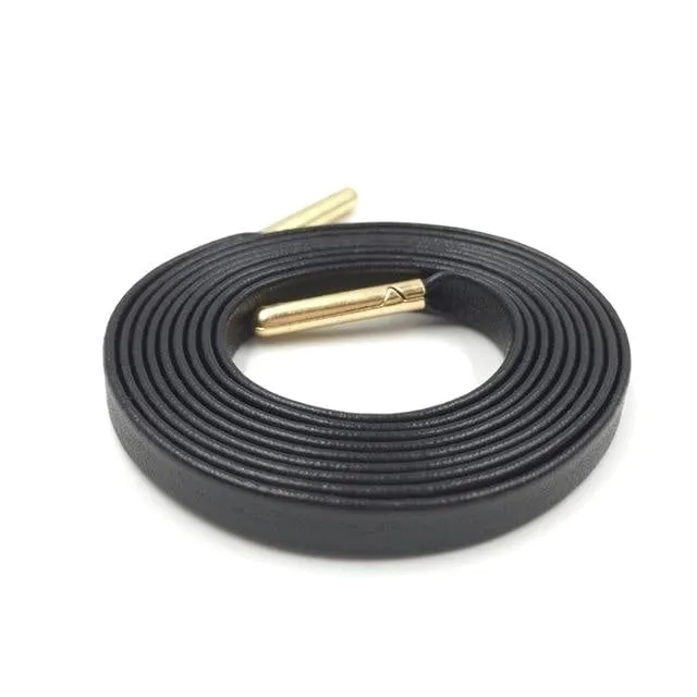 Luxury Leather Shoelaces