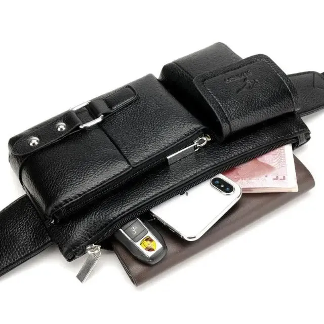 Luxury Multifunction Men 's Bag