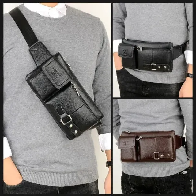 Luxury Multifunction Men 's Bag