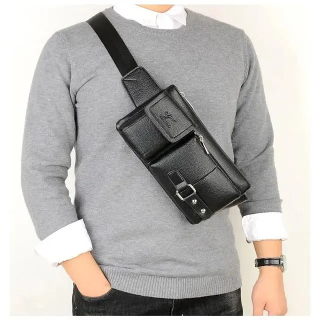 Luxury Multifunction Men 's Bag