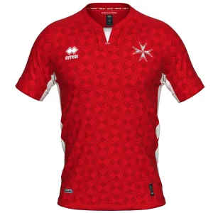 Malta national team Home Soccer jersey 2022/23 - Errea