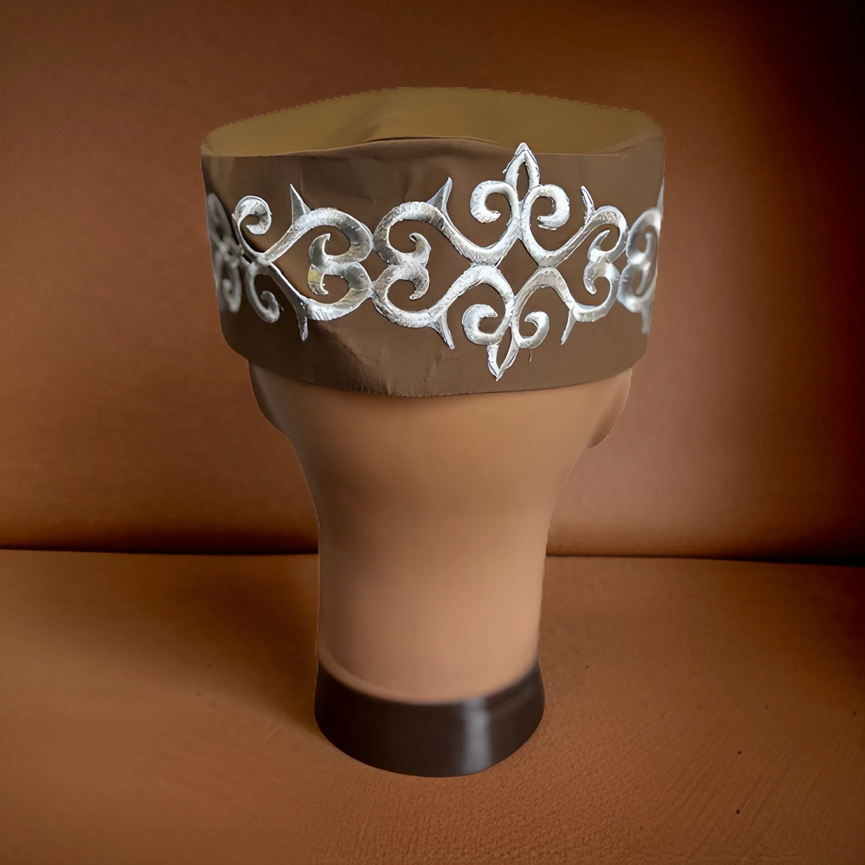 Men's African Ankara Print Dashiki Kufi Hat