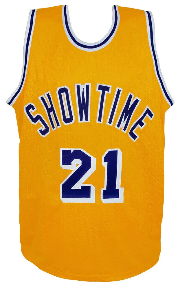 Michael Cooper Signed Gold Custom Basketball Jersey w/HOF'24 - (SCHWARTZ COA)