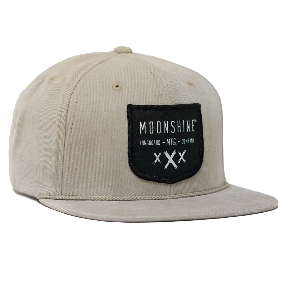 Moonshine Shield Snapback - Tan