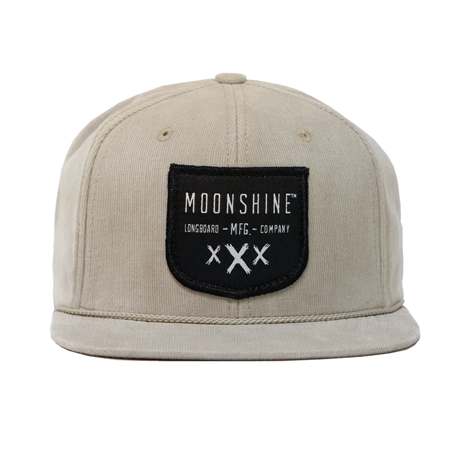 Moonshine Shield Snapback - Tan