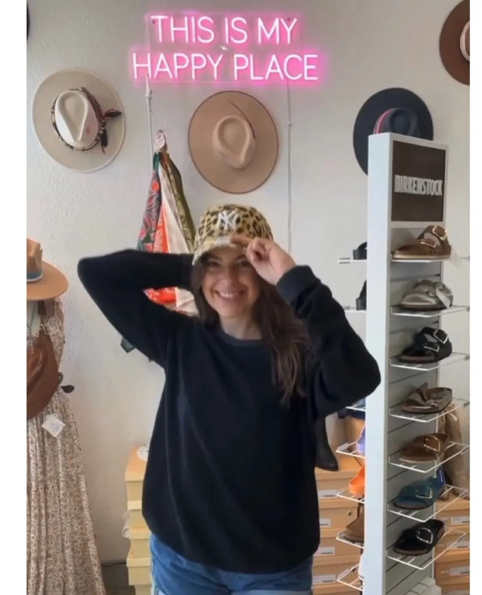 NY Baseball Hat Cheetah