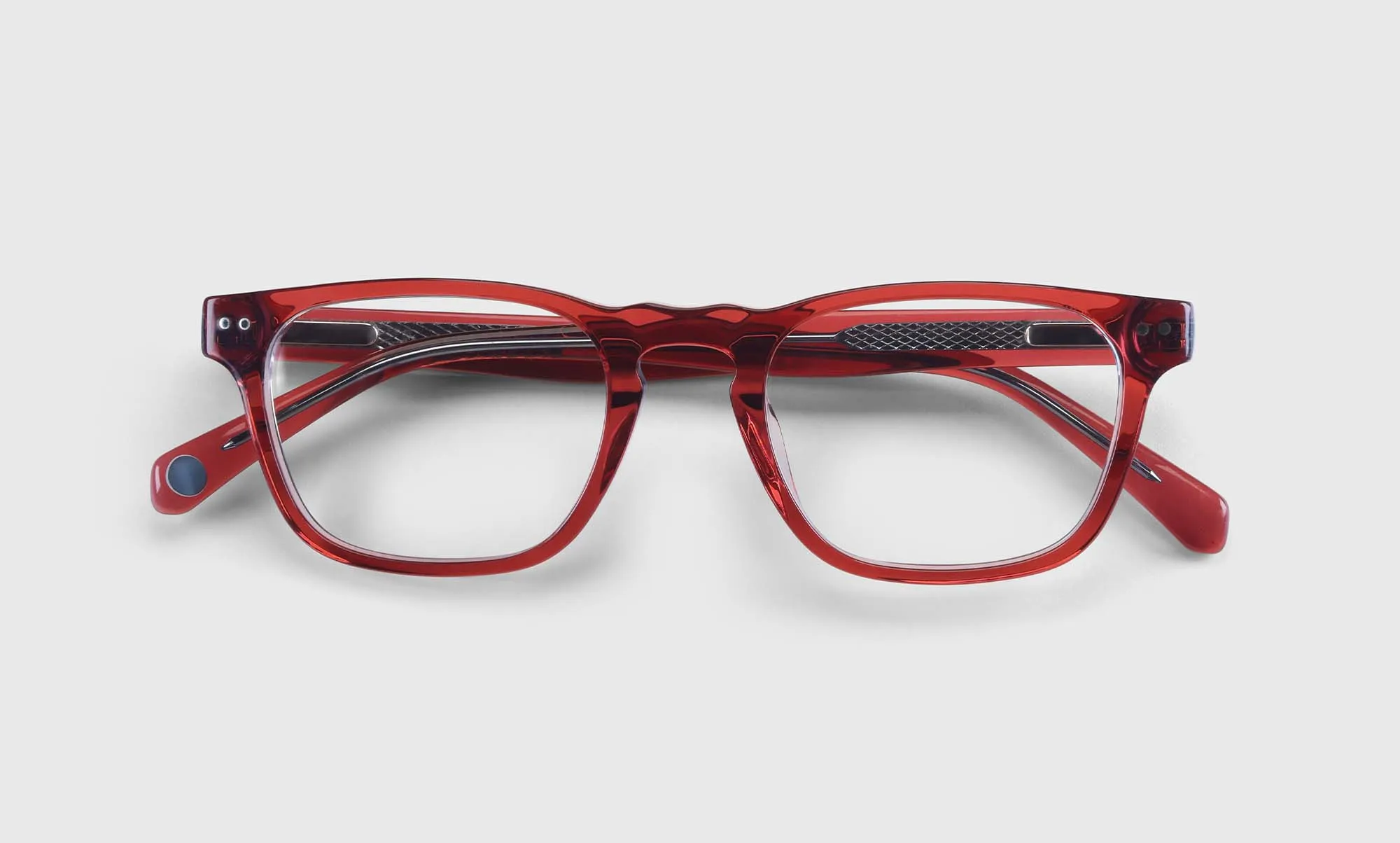 Old Sport Color 01 - Crimson Crystal Front and Temples