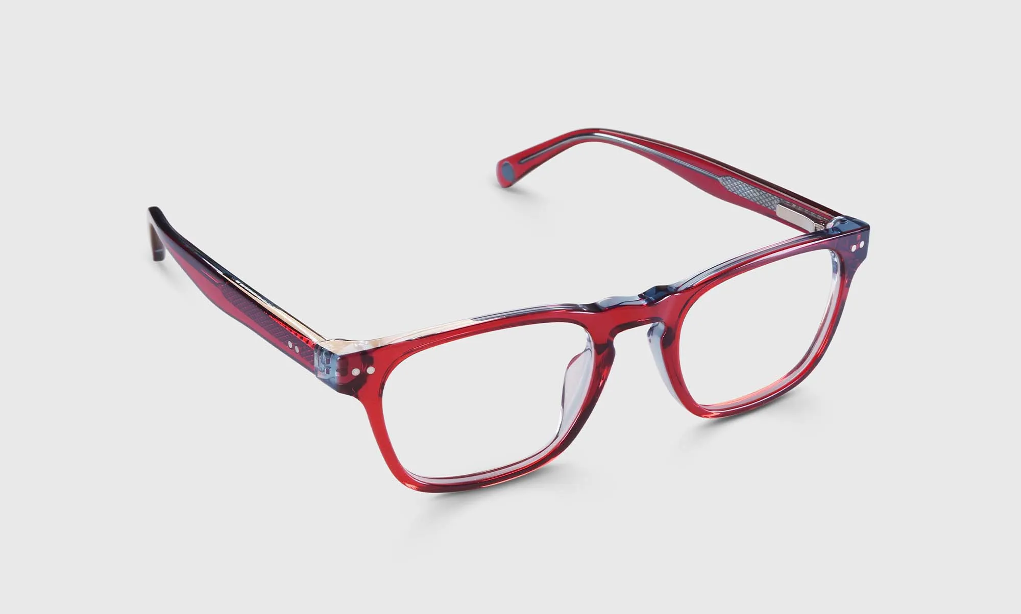 Old Sport Color 01 - Crimson Crystal Front and Temples