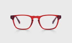 Old Sport Color 01 - Crimson Crystal Front and Temples