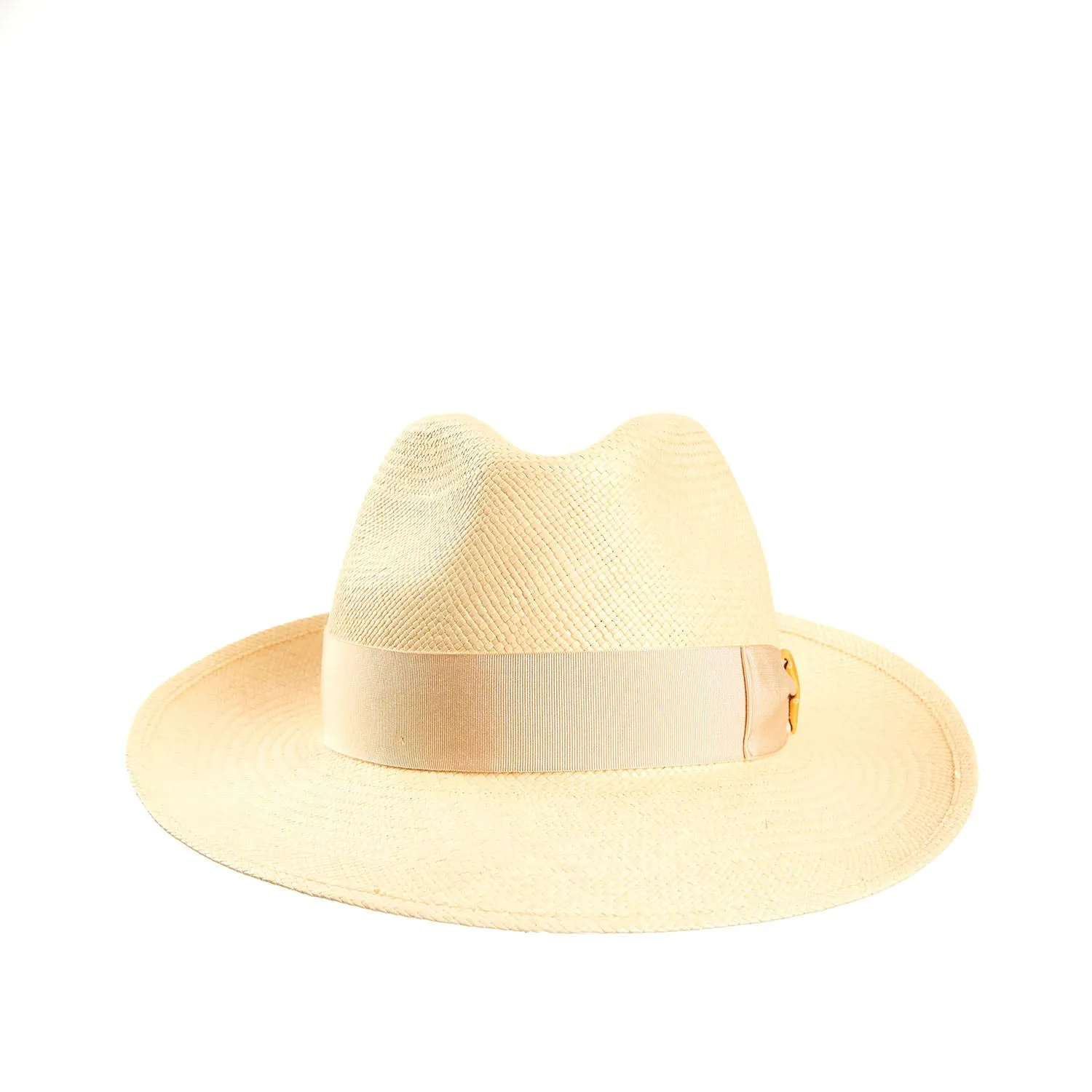 PANAMA AMEDEO MODEL WITH YELLOW DETAILS ON BOW AND BAND, 60 CM