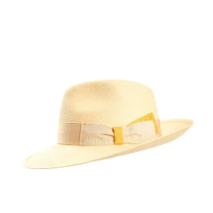 PANAMA AMEDEO MODEL WITH YELLOW DETAILS ON BOW AND BAND, 60 CM