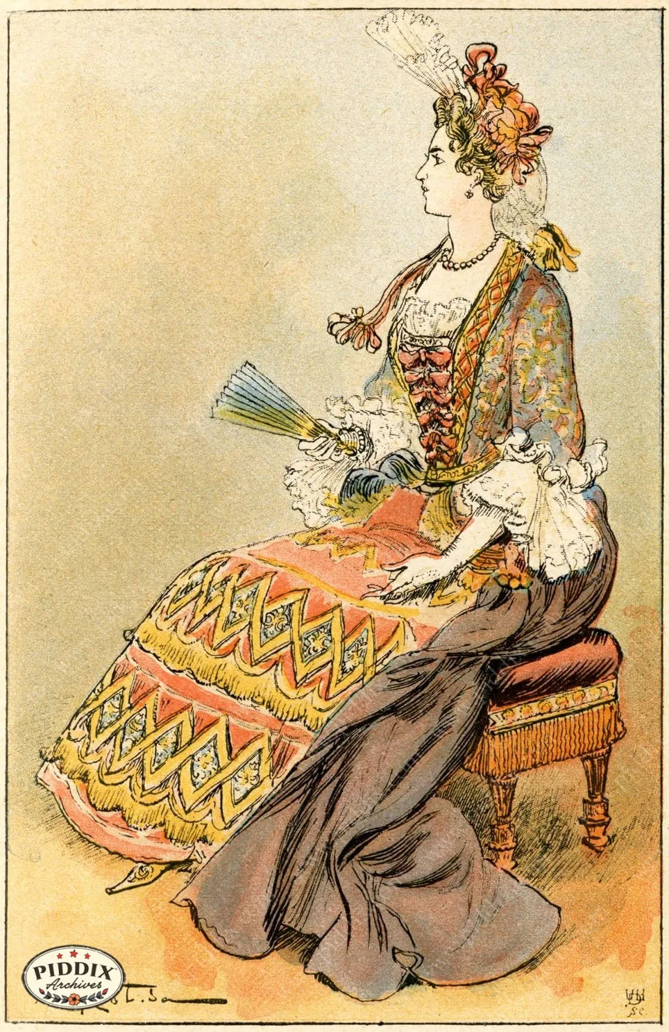 PDXC2160 -- French Fashion