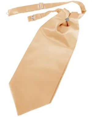 Peach Luxury Satin Cravat