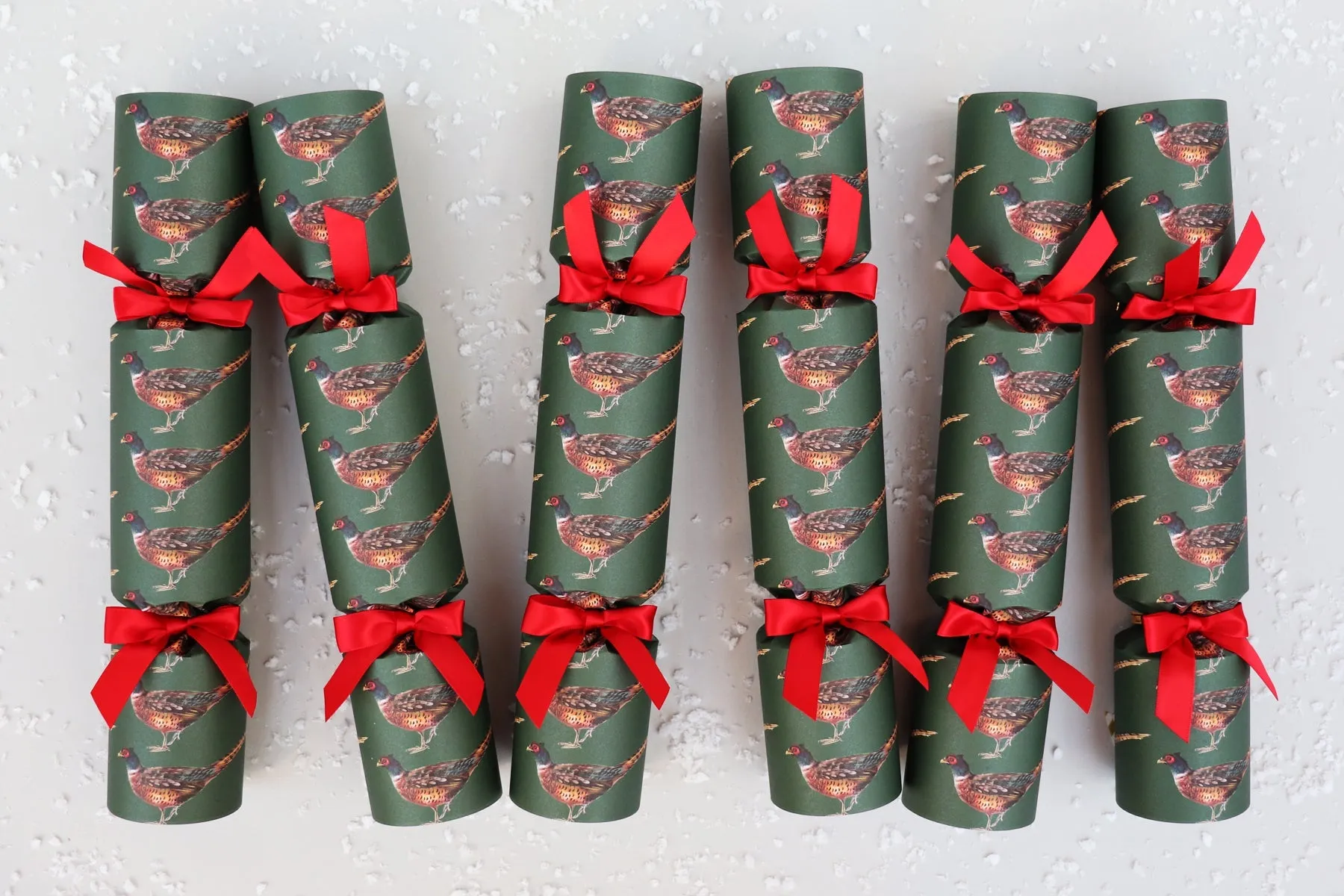 PHEASANT LUXURY CHRISTMAS CRACKERS