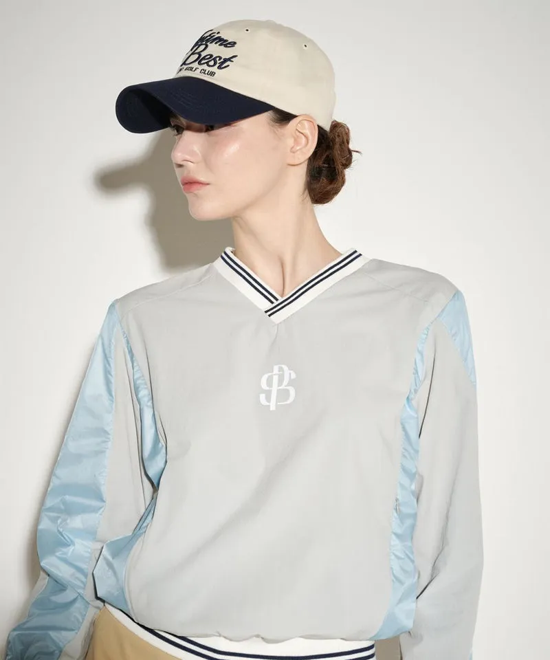 POSHERD Labe Two-Tone Ball Cap - Light Beige