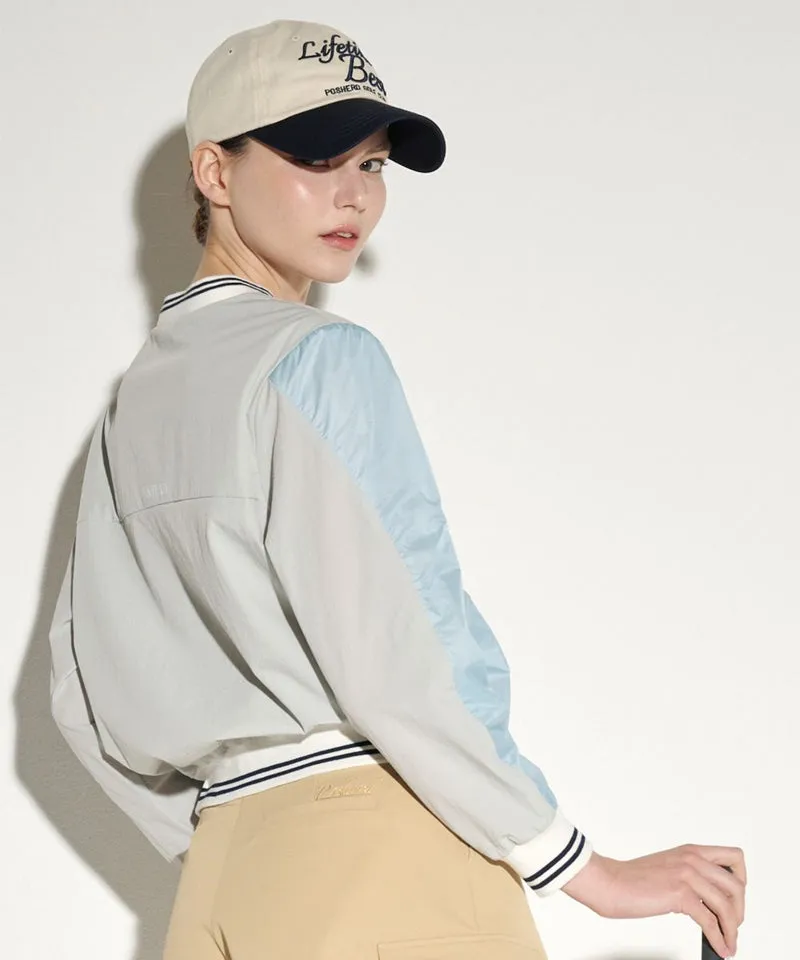 POSHERD Labe Two-Tone Ball Cap - Light Beige