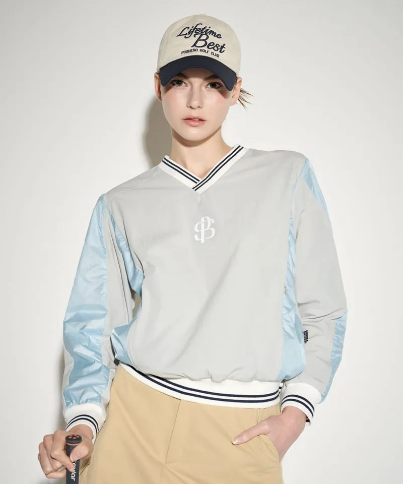 POSHERD Labe Two-Tone Ball Cap - Light Beige