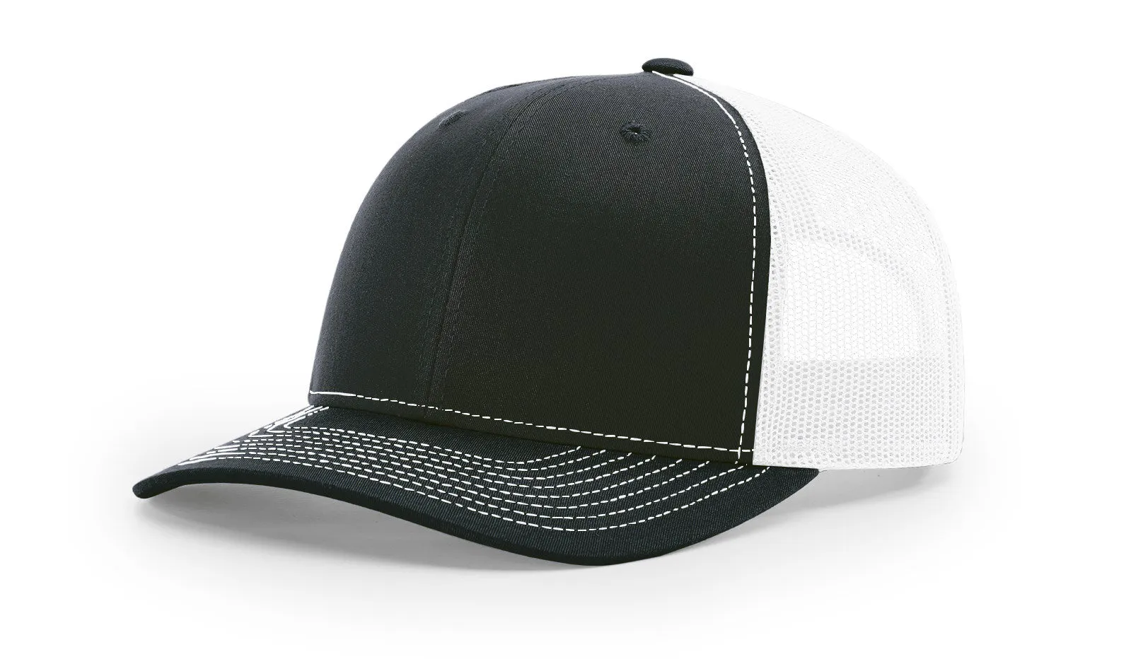 Richardson 112 Trucker Hat (Embroidered Patch)