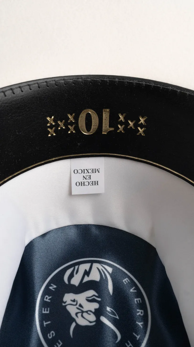 Rock'em 10X White Oscar Felt Hat