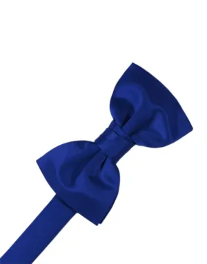 Royal Blue Luxury Satin Kids Bow Tie