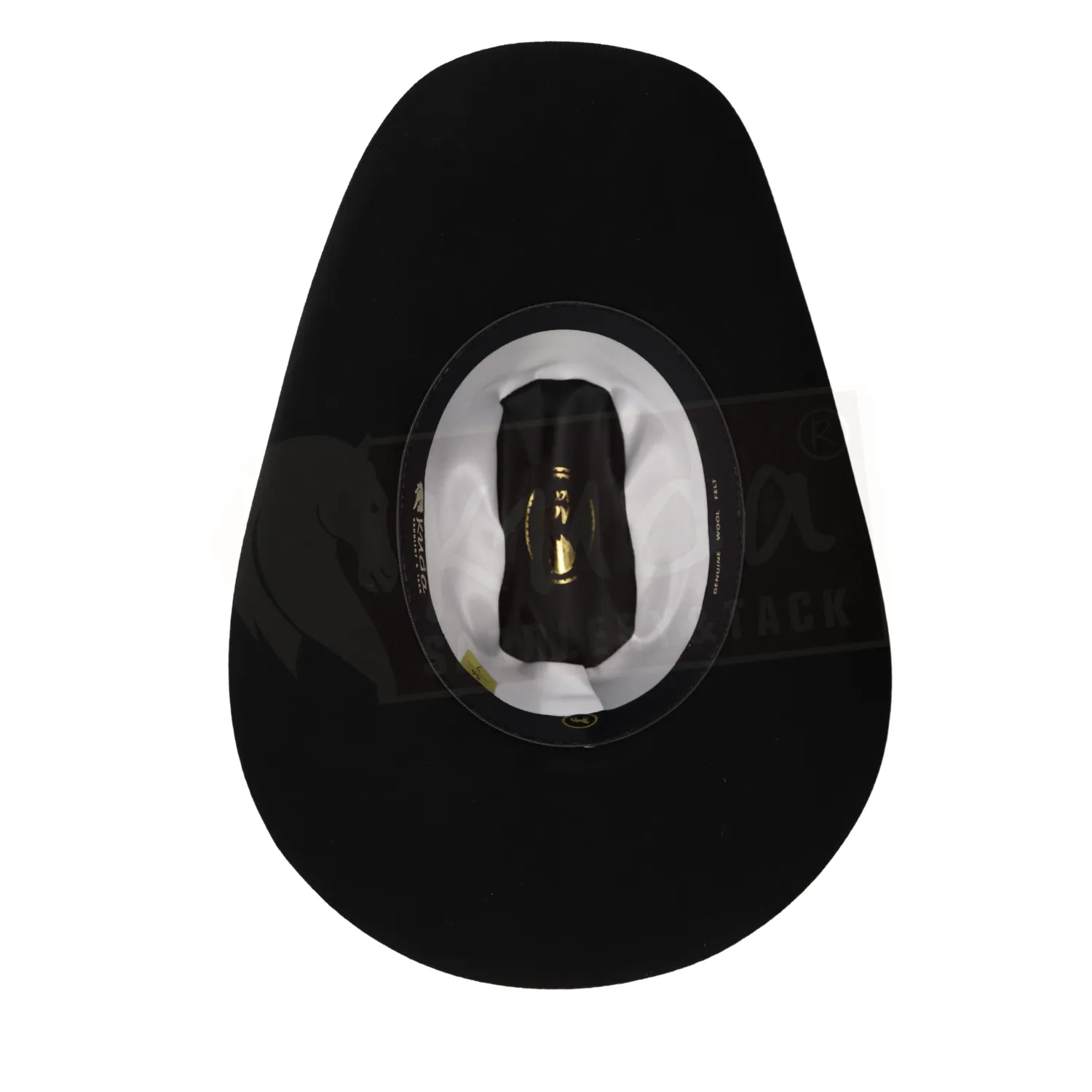 Santafe Western Felt Hat - Midnight Black