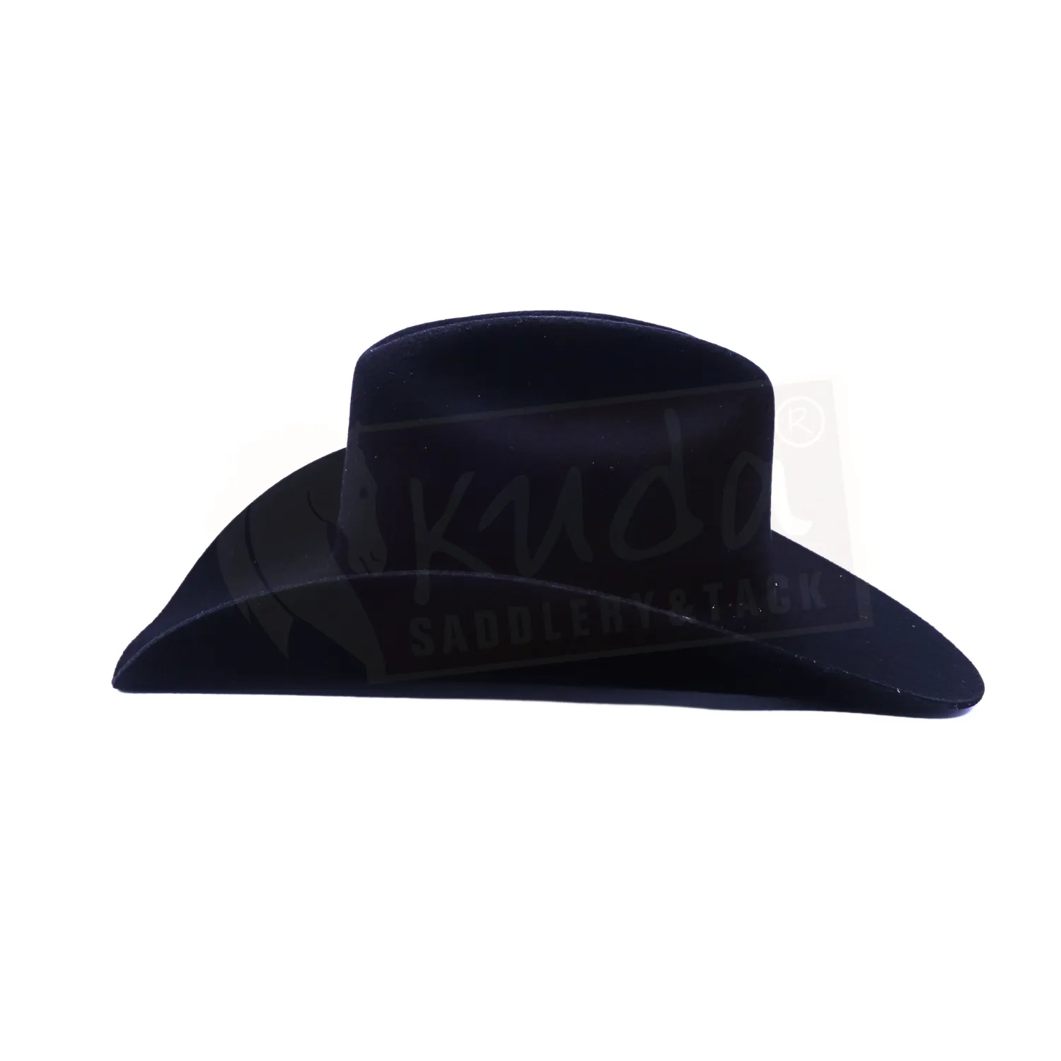 Santafe Western Felt Hat - Midnight Black