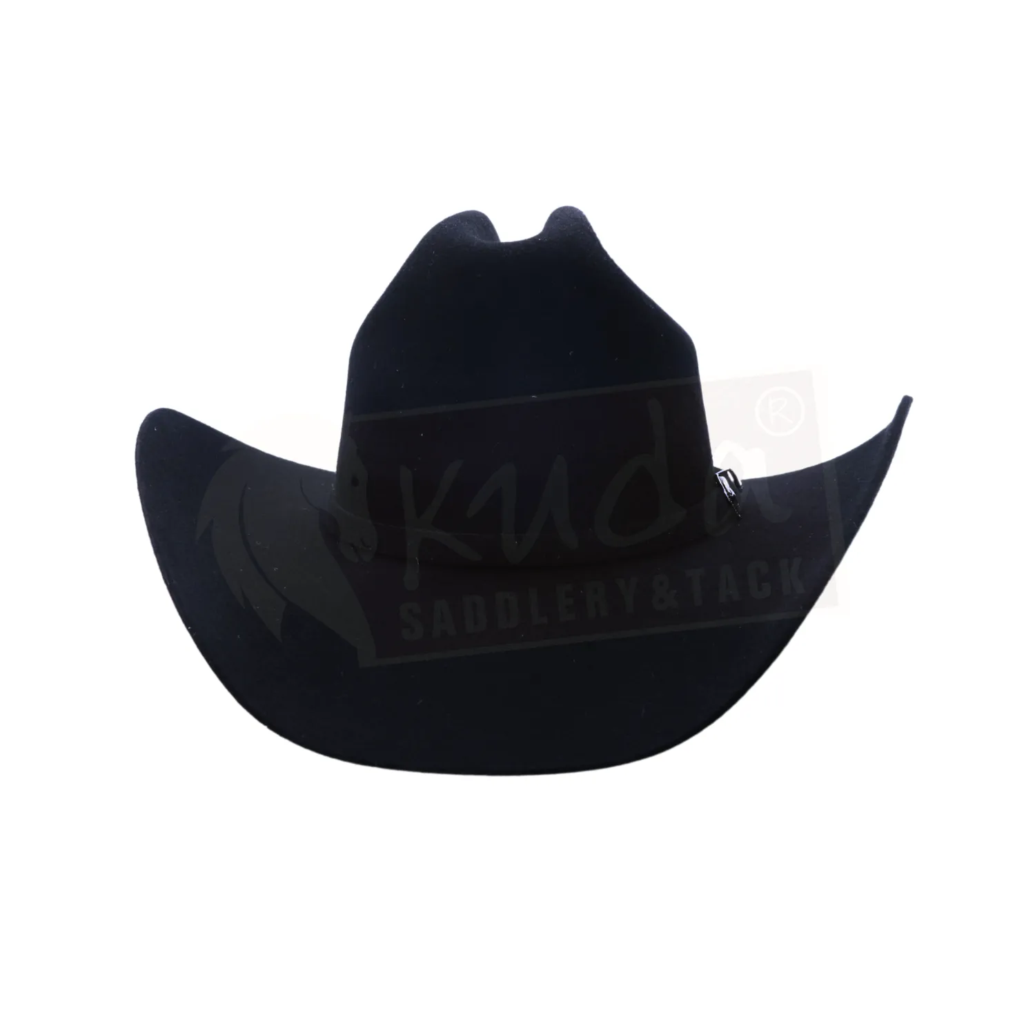 Santafe Western Felt Hat - Midnight Black